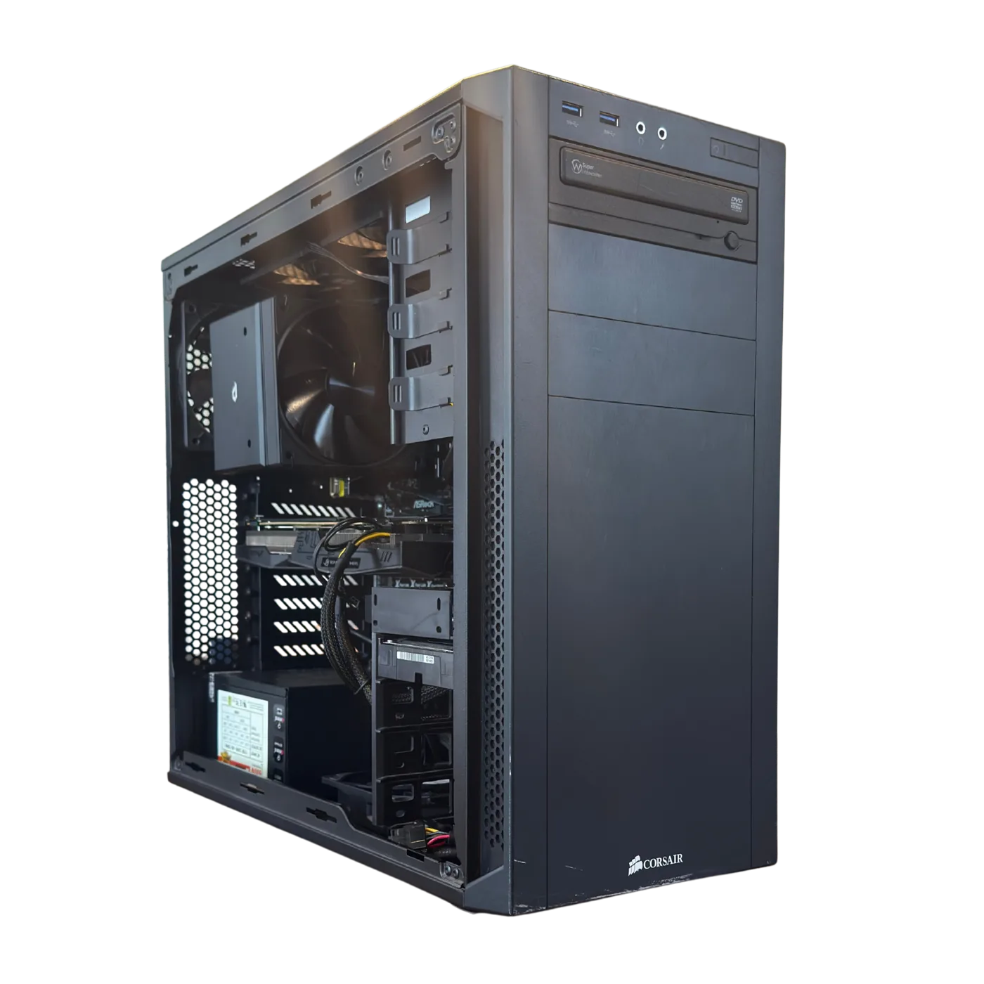 Custom black tower build, air cooled